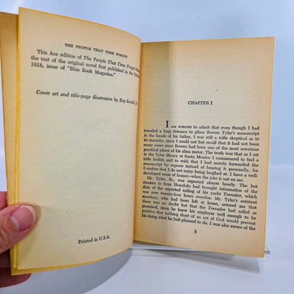 The People that Time Forgot by Edgar Rice Burroughs Ace Books Inc.F-220