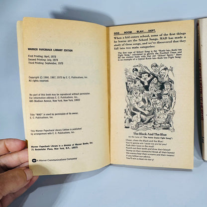 The Rip Off Mad (1973) & Laugh Until It Hurts (1974)  Vintage Humor Book Set— 1970s Satire Paperbacks | Comic Parod
