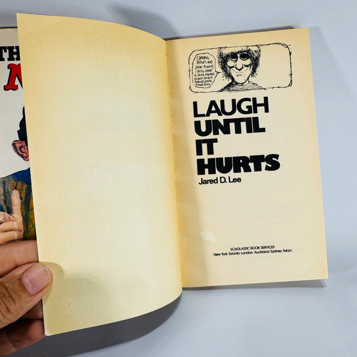The Rip Off Mad (1973) & Laugh Until It Hurts (1974)  Vintage Humor Book Set— 1970s Satire Paperbacks | Comic Parod