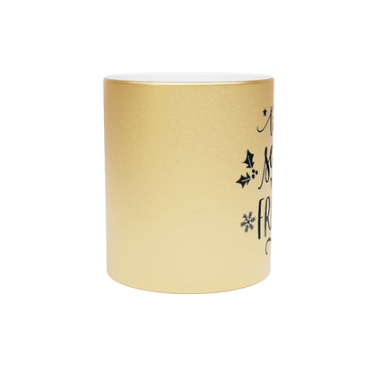 Tis The Season Metallic Mug