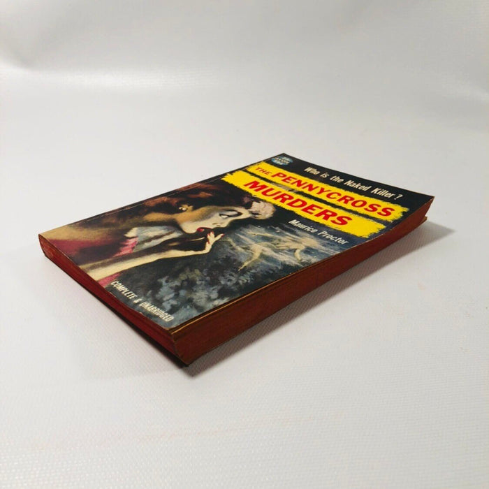 Vintage Paperback The Penny Cross Murders by Maurice Proctor 1951 Avon Book Number 594