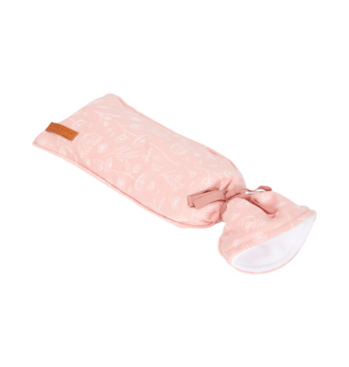 Little Dutch Wild Flowers Pink Wärmflaschenbezug in Rosa – Baumwollbezug für wohltuende Wärme bei Babys und Kindern
