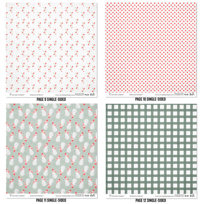 Watercolor Christmas - Paper Pack
