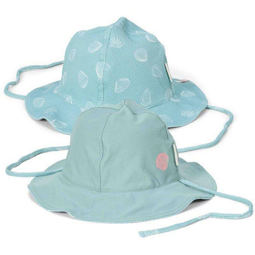 Wendehut Ocean Treasures Surf Blue – Sonnenhut für Kinder