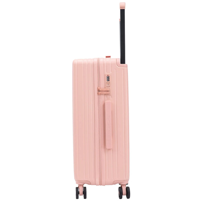 Walizka kabinowa Wings ABS+ 20" Customized  SOFT PINK JAMNIK customized