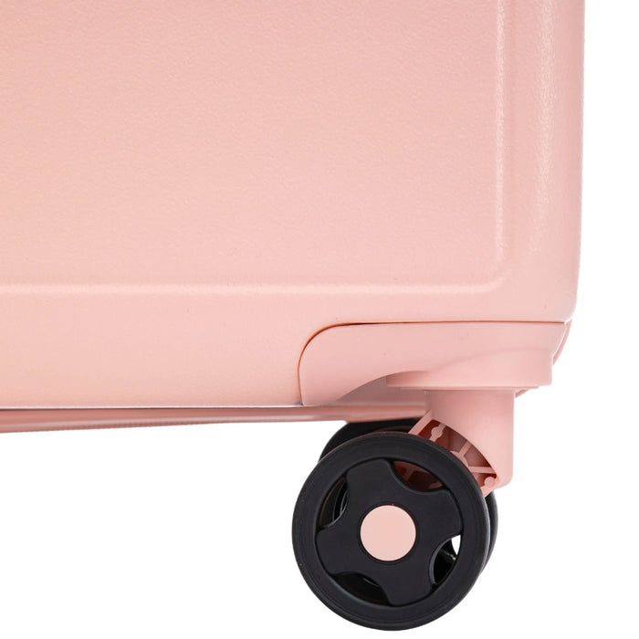 Walizka kabinowa Wings ABS+ 20" Customized  SOFT PINK JAMNIK customized