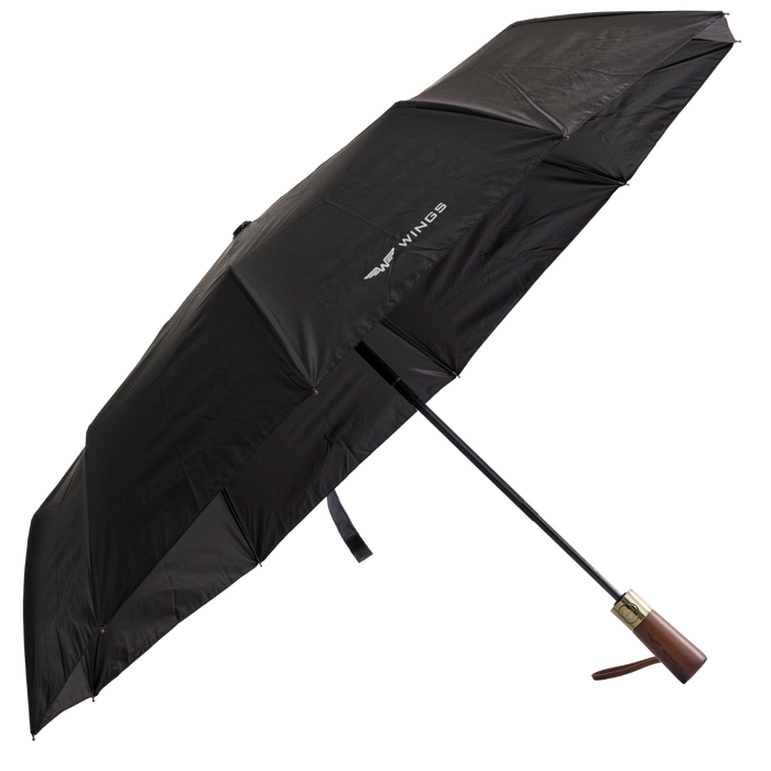 Parasol biznesowy WINGS BLACK TRAVEL MUST HAVE