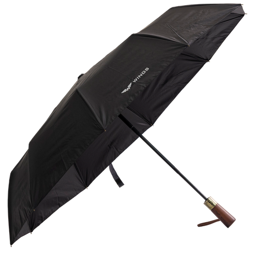 Parasol biznesowy WINGS BLACK TRAVEL MUST HAVE