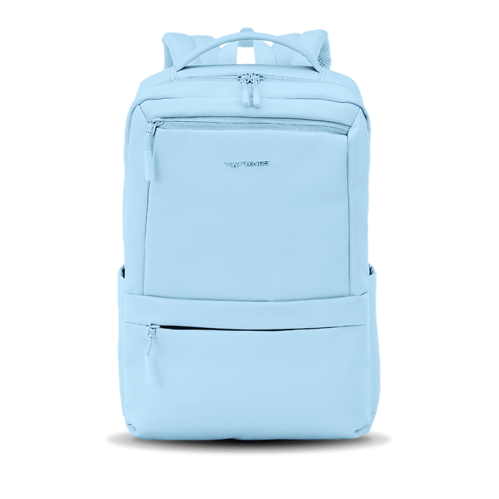 WINGS CBP003 cabin backpack luggage with laptop pocket and back ventilation system PASTEL BLUE