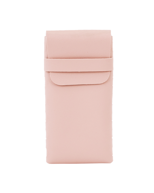 Pokrowiec na okulary WINGS zamykany na klapkę - PINK TRAVEL MUST HAVE