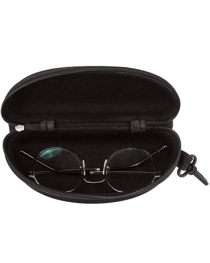 Materiałowy futerał WINGS na okulary - BLACK TRAVEL MUST HAVE