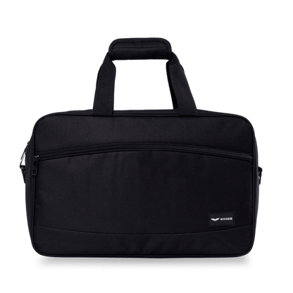 WINGS Podręczna Torba PODRÓŻNA kabinowa BLACK WINGSBRAND