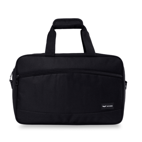 WINGS Podręczna Torba PODRÓŻNA kabinowa BLACK WINGSBRAND
