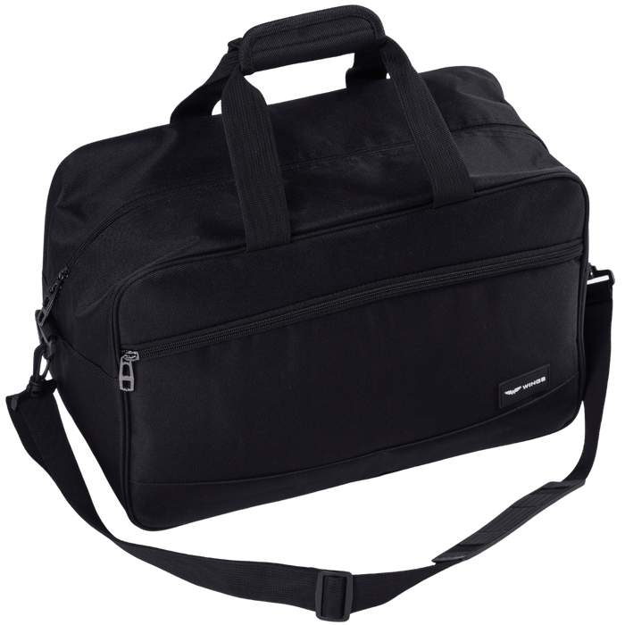 WINGS Podręczna Torba PODRÓŻNA kabinowa BLACK WINGSBRAND