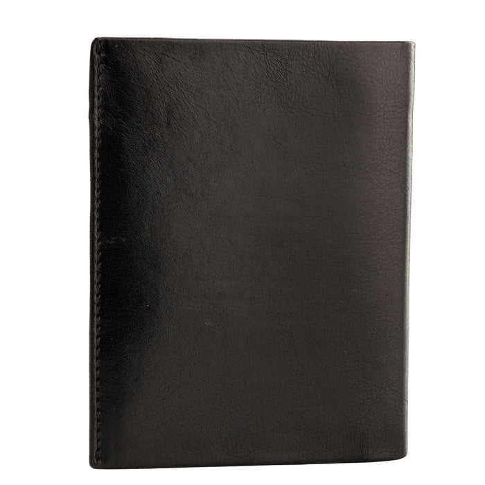 WINGS Men's Bovine Leather Wallet Black