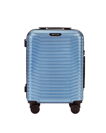 WINGS  PC SEA EAGLE 2.0 20" SILVER BLUE Cabin Suitcase