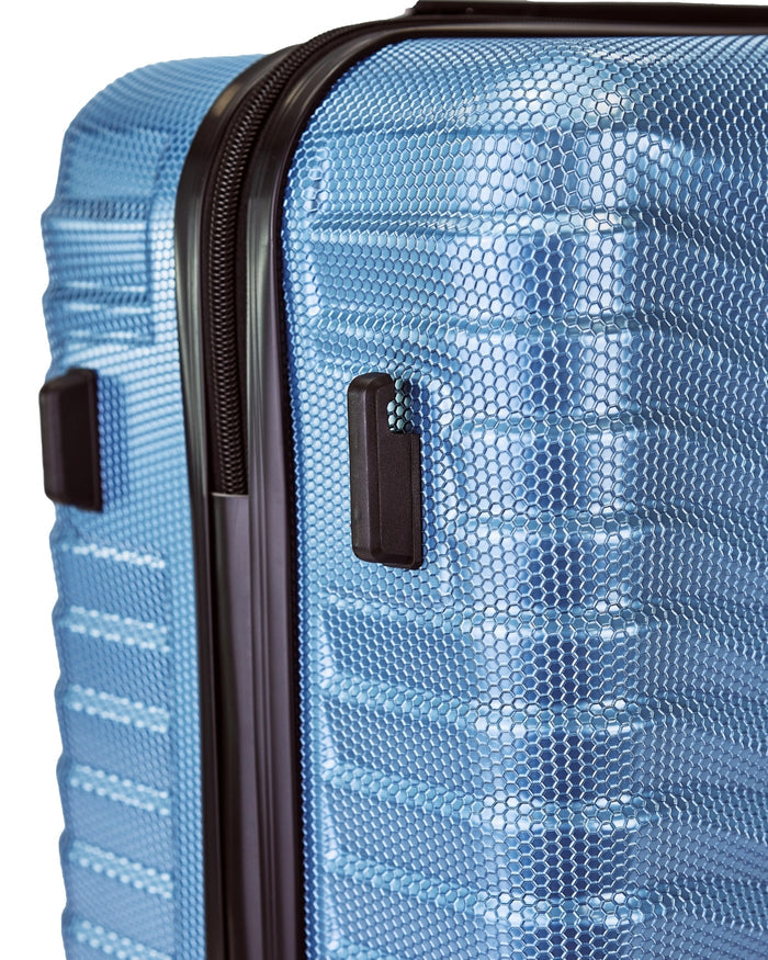 WINGS  PC SEA EAGLE 2.0 20" SILVER BLUE Cabin Suitcase