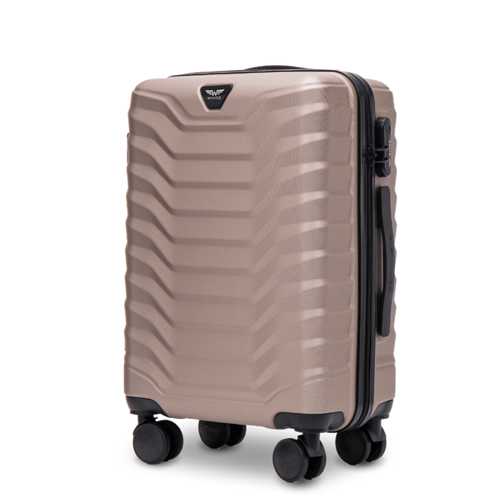 Wings PEAFOWL 2.0 20" Cabin Suitcase CHAMPAGNE