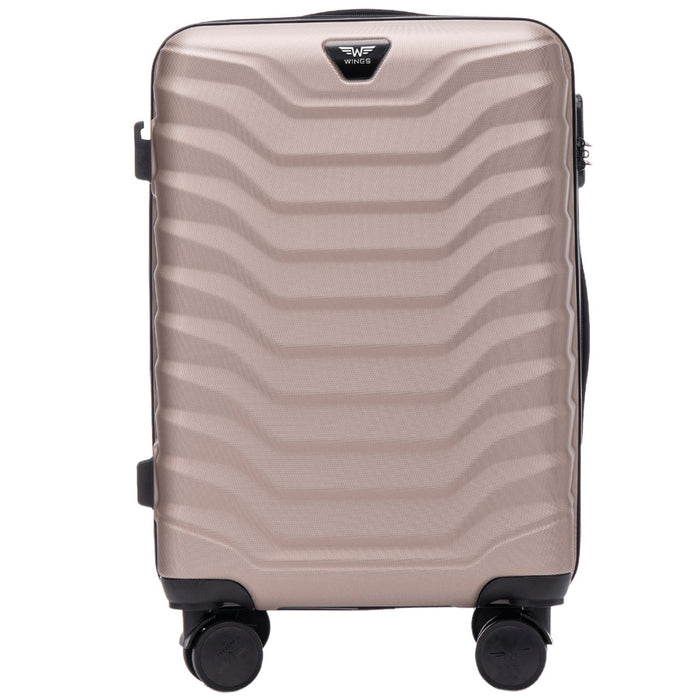 Wings PEAFOWL 2.0 20" Cabin Suitcase CHAMPAGNE