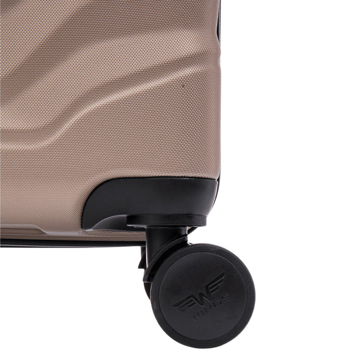 Wings PEAFOWL 2.0 20" Cabin Suitcase CHAMPAGNE