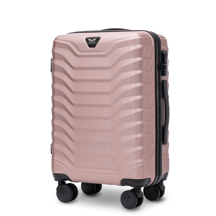 Wings PEAFOWL 2.0 20" Rose Gold Cabin Suitcase
