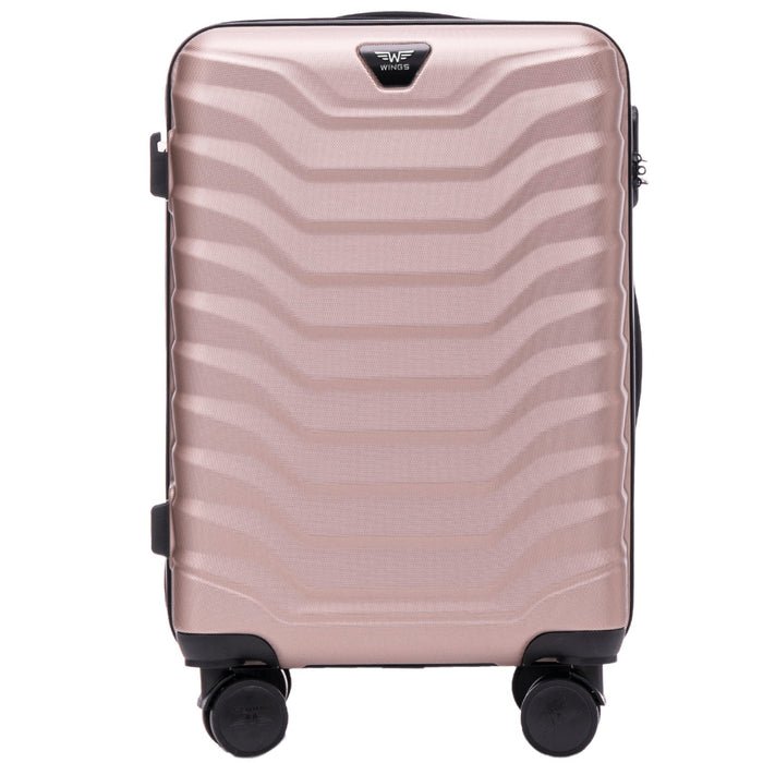 Wings PEAFOWL 2.0 20" Rose Gold Cabin Suitcase