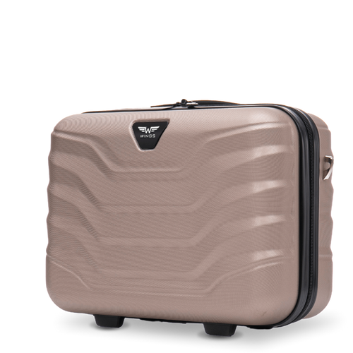 Wings PEAFOWL 2.0 Travel Case 14" Cosmetic Bag CHAMPAGNE