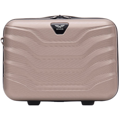 Wings PEAFOWL 2.0 Travel Case 14" Cosmetic Bag CHAMPAGNE