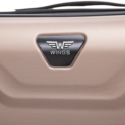 Wings PEAFOWL 2.0 Travel Case 14" Cosmetic Bag CHAMPAGNE