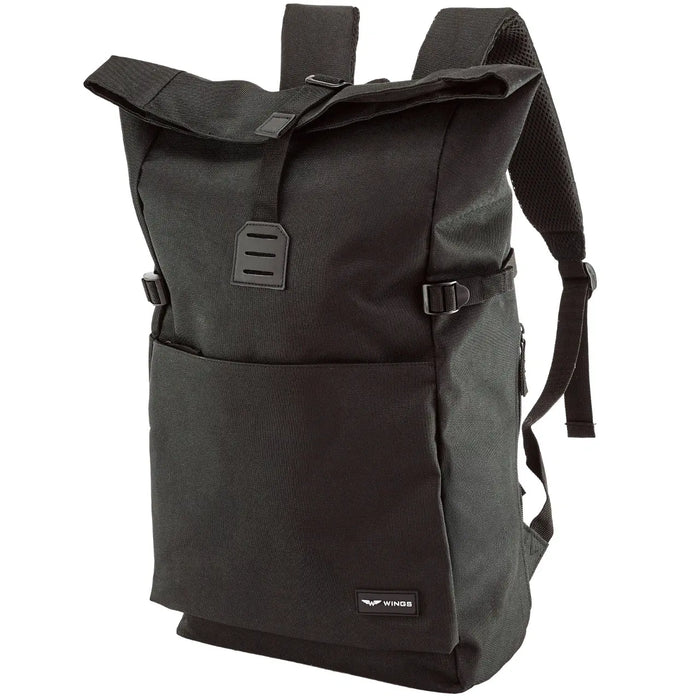 WINGS Zwijany plecak miejski 16L TROGON  BLACK TROGON COLLECTION