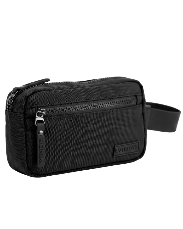 WINGS SOLENNE lightweight urban waist bag, BLACK