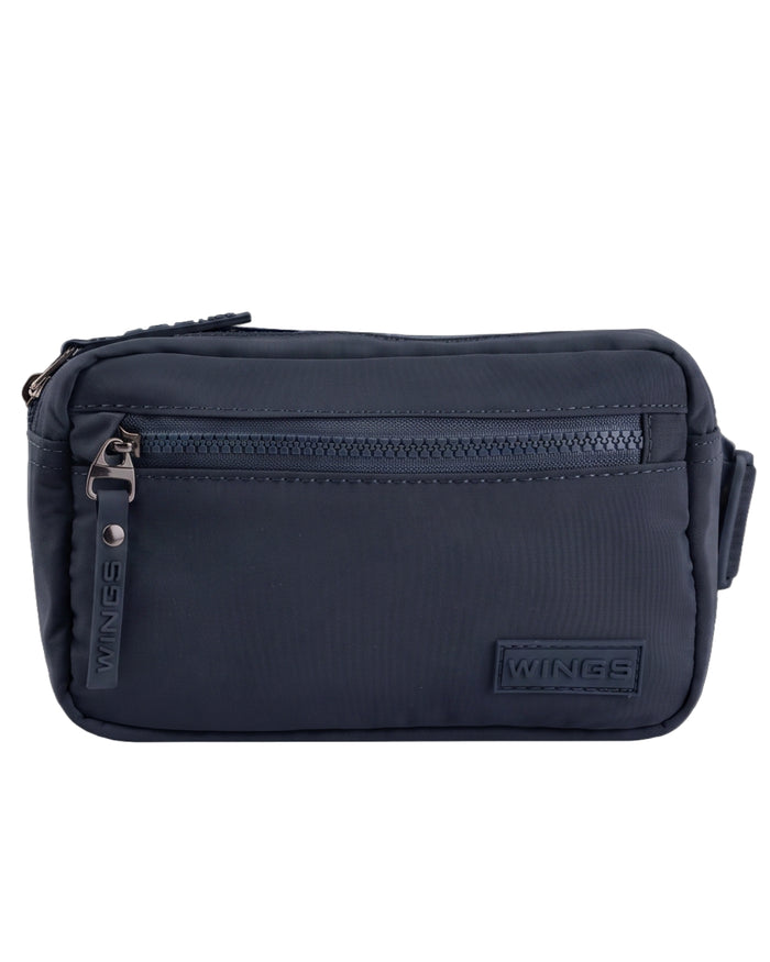 WINGS SOLENNE lightweight urban waist bag, NAVY BLUE