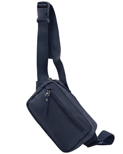WINGS SOLENNE lightweight urban waist bag, NAVY BLUE