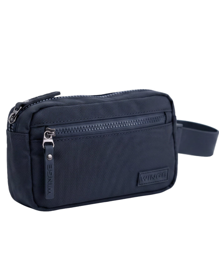 WINGS SOLENNE lightweight urban waist bag, NAVY BLUE