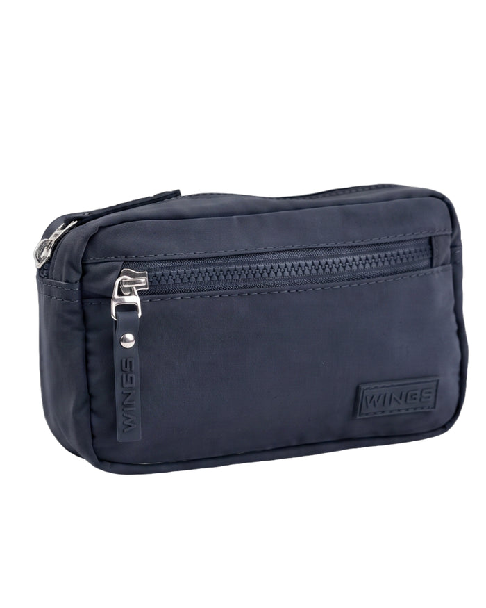 WINGS SOLENNE lightweight urban waist bag, NAVY BLUE