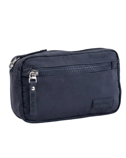 WINGS SOLENNE lightweight urban waist bag, NAVY BLUE