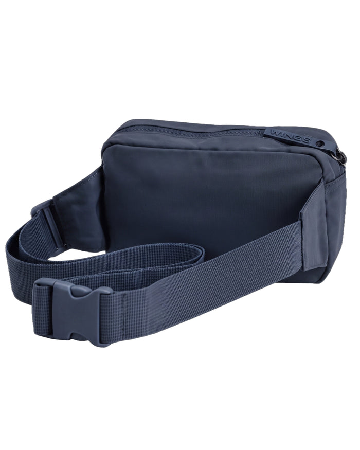 WINGS SOLENNE lightweight urban waist bag, NAVY BLUE