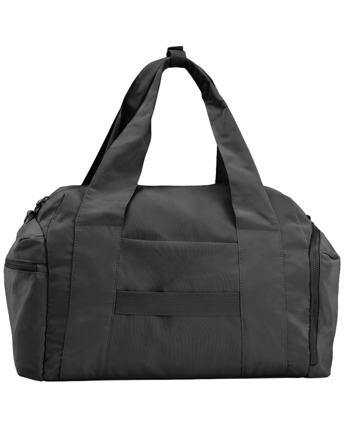 WINGS SOLENNE sports bag with shoe pocket and suitcase strap BLACK
