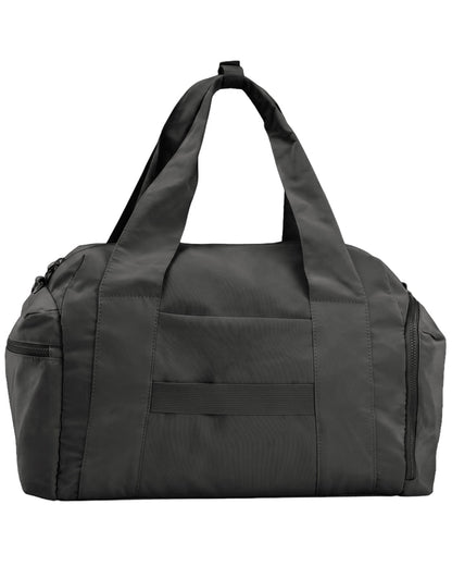 WINGS SOLENNE sports bag with shoe pocket and suitcase strap BLACK