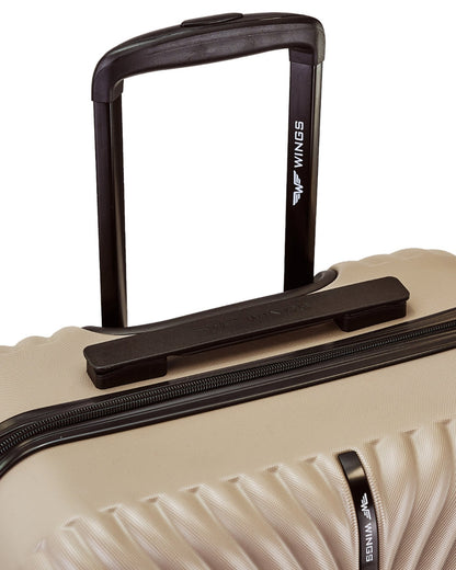 WINGS SWAN 2.0 20" BEIGE Cabin Suitcase