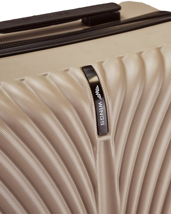 WINGS SWAN 2.0 20" BEIGE Cabin Suitcase