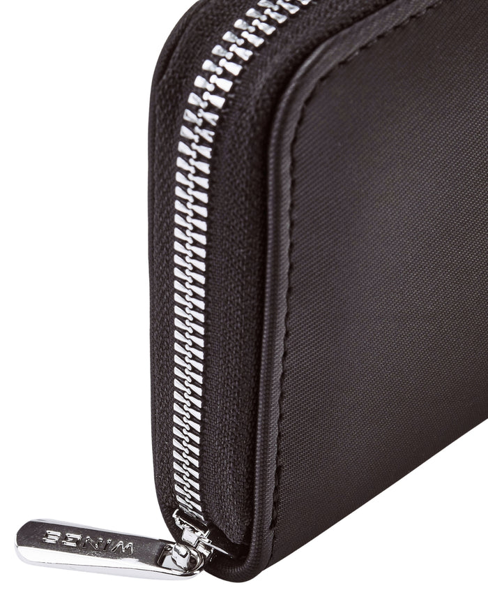 WINGS WILLOW large elegant women's wallet BLACK