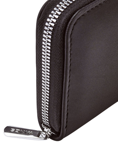 WINGS WILLOW large elegant women's wallet BLACK
