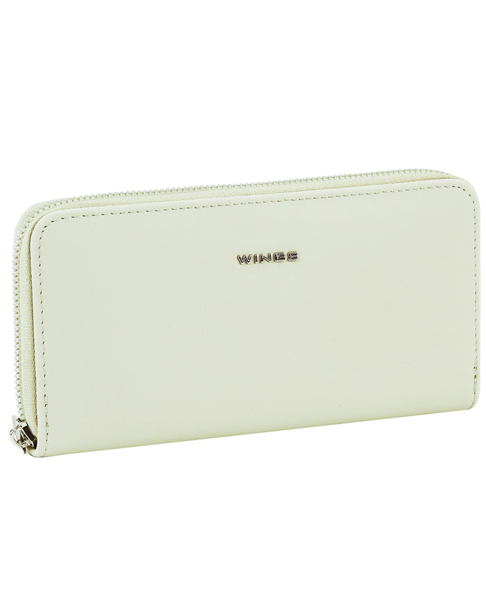WINGS WILLOW Large Elegant Women's Wallet FAIR GREEN