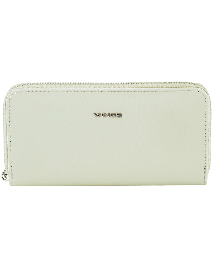 WINGS WILLOW Large Elegant Women's Wallet FAIR GREEN
