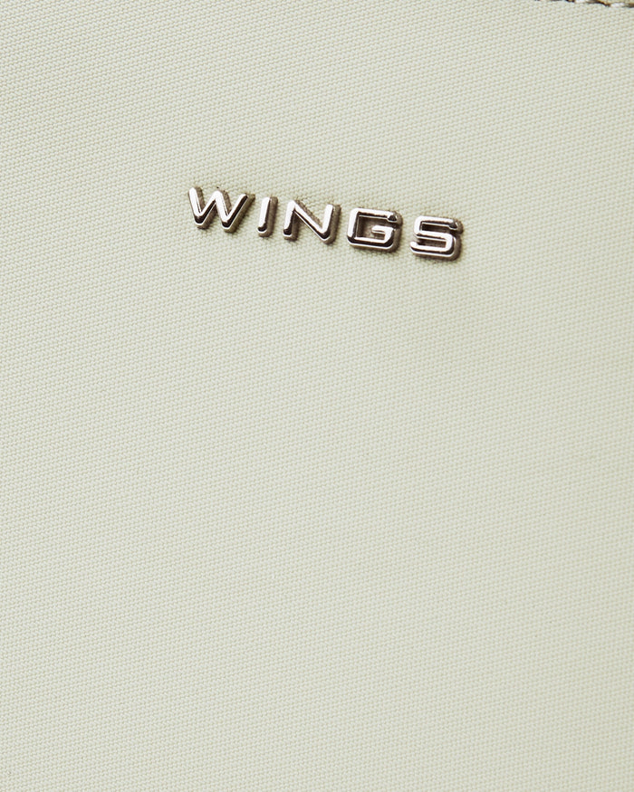 WINGS WILLOW Large Elegant Women's Wallet FAIR GREEN