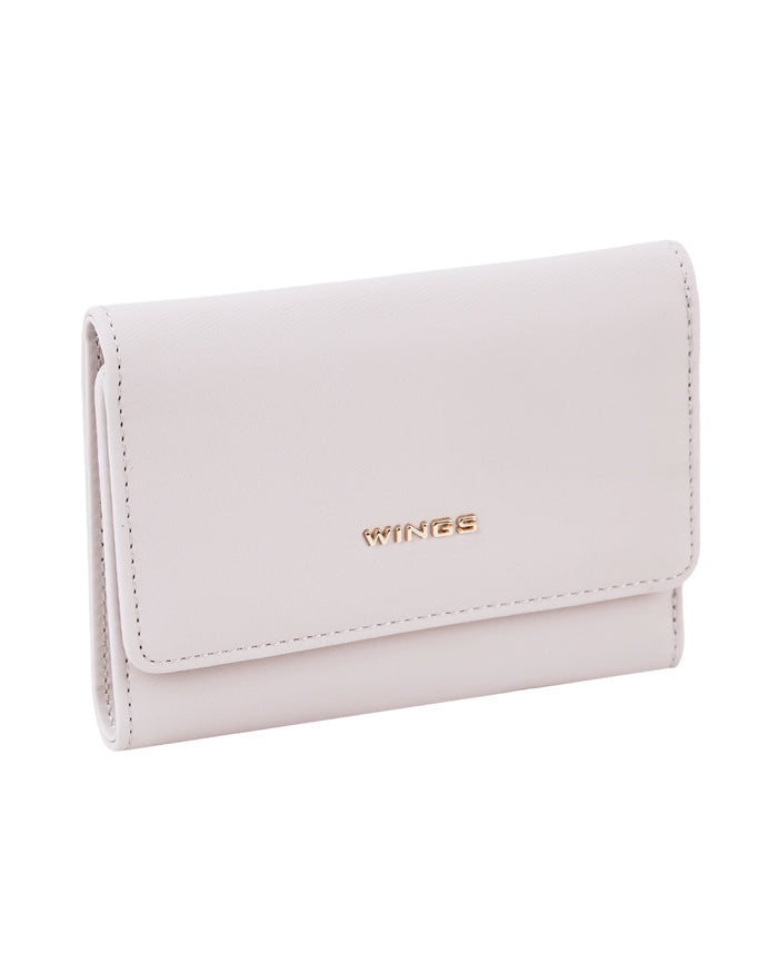 WINGS WILLOW small elegant women's wallet SNOW LILAC