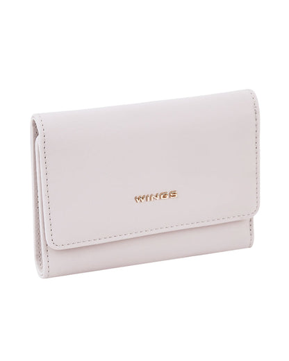WINGS WILLOW small elegant women's wallet SNOW LILAC