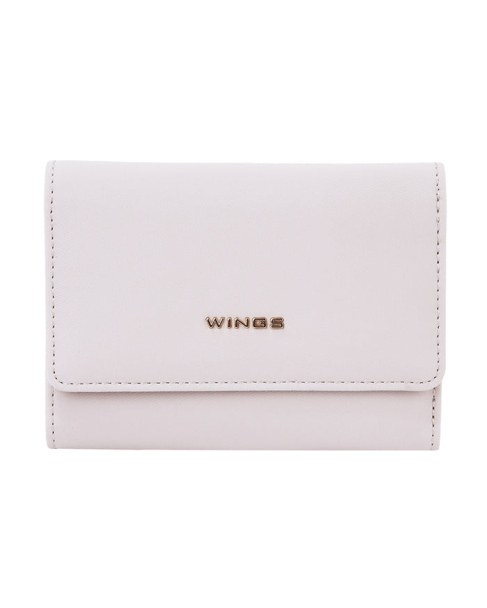 WINGS WILLOW small elegant women's wallet SNOW LILAC