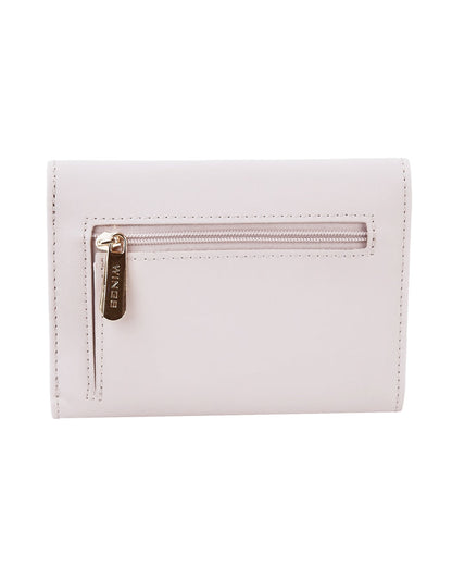 WINGS WILLOW small elegant women's wallet SNOW LILAC